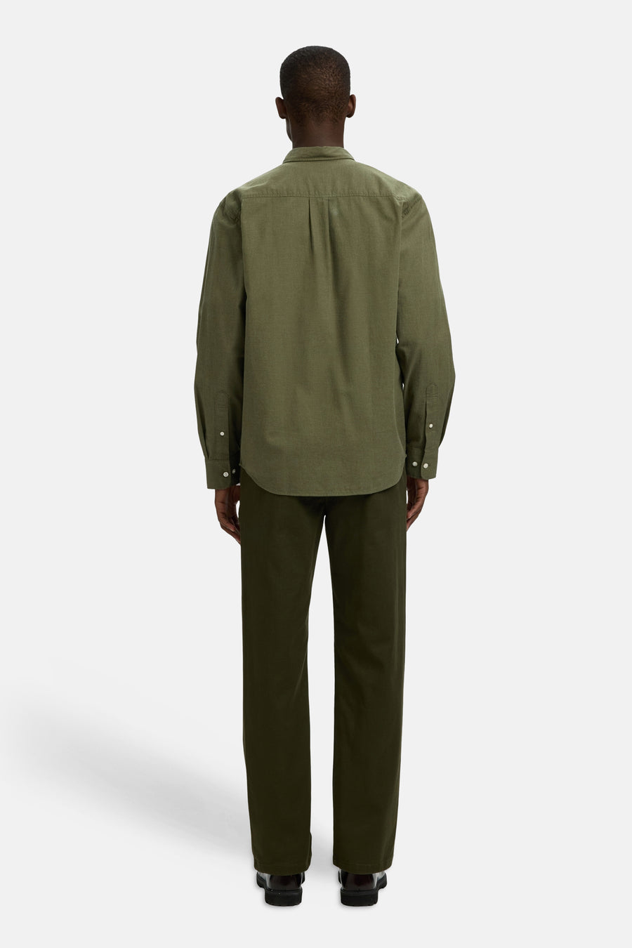 Hemd (lange mouwen) groen - SELECTED