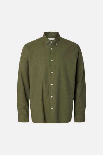 Hemd (lange mouwen) groen - SELECTED