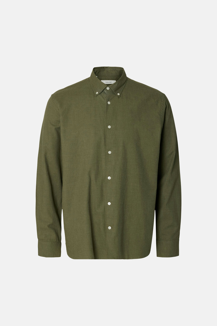 Hemd (lange mouwen) groen - SELECTED