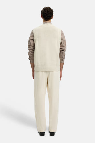 Pull V-hals - Silver Birch