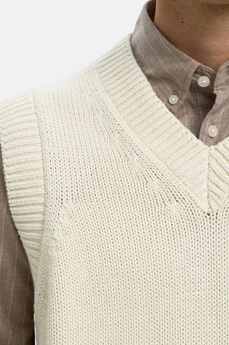 Pull V-hals - Silver Birch