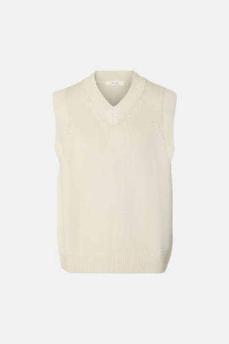 Pull V-hals - Silver Birch