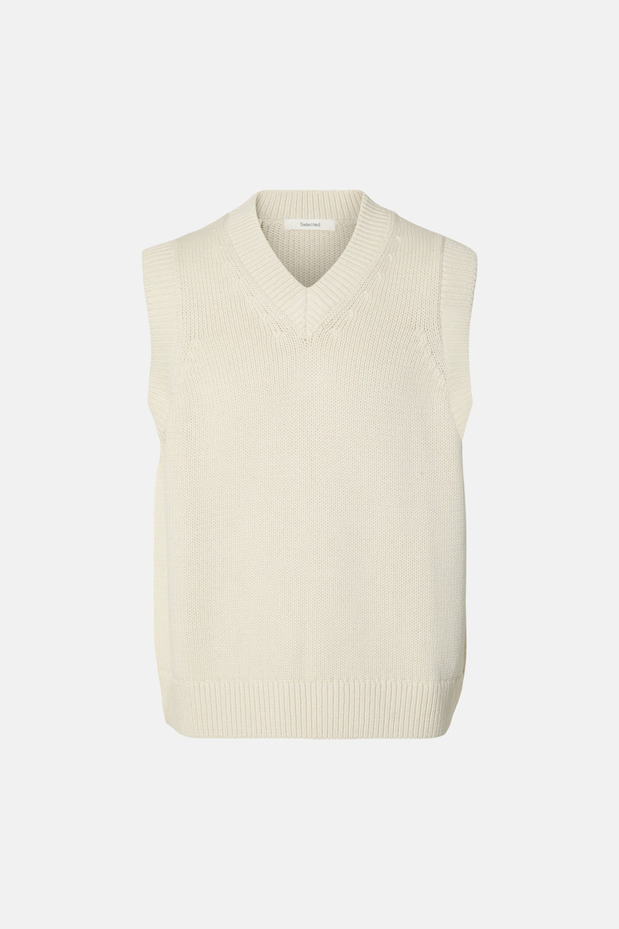 Pull V-hals - Silver Birch
