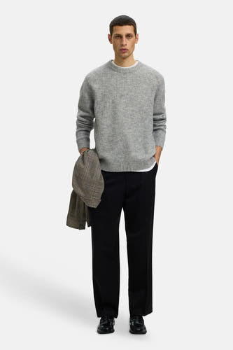 Pull col O gris - SELECTED