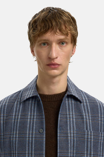 Hemd (lange mouwen) blauw - SELECTED