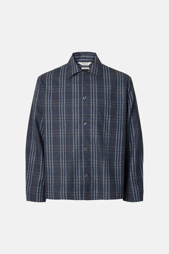 Hemd (lange mouwen) blauw - SELECTED