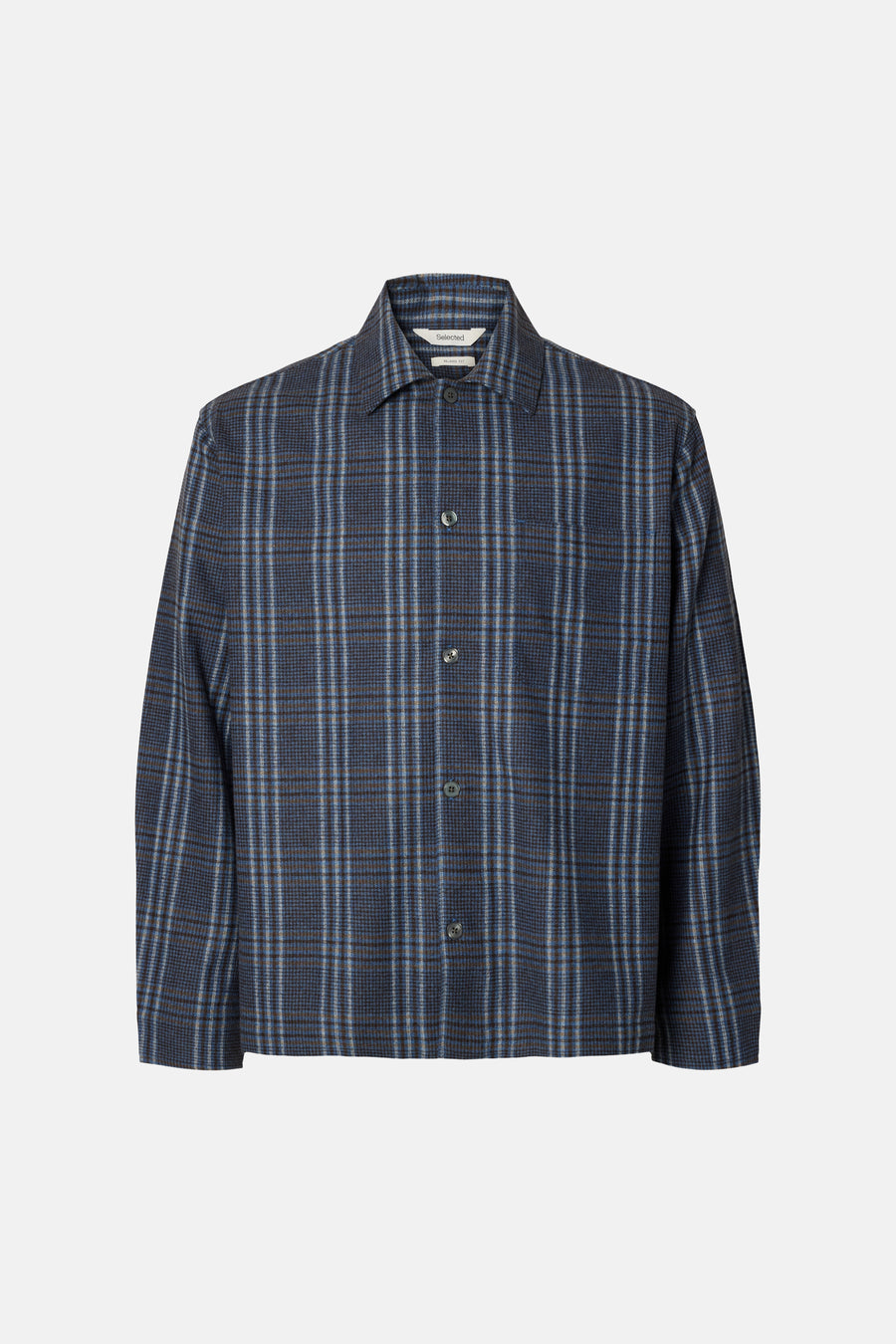 Hemd (lange mouwen) blauw - SELECTED