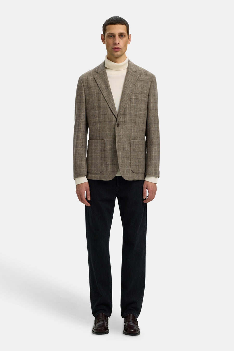 Blazer brun - SELECTED