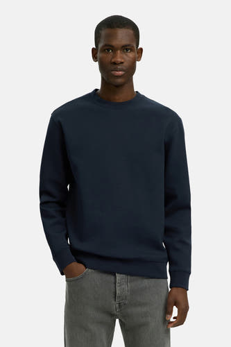 Sweat col O bleu - SELECTED
