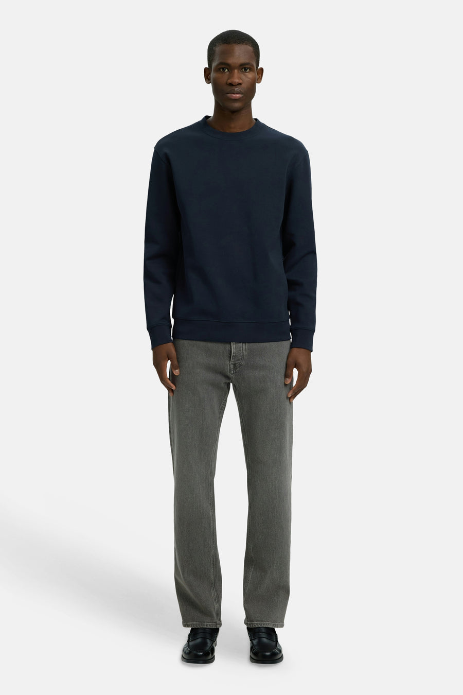 Sweat col O bleu - SELECTED