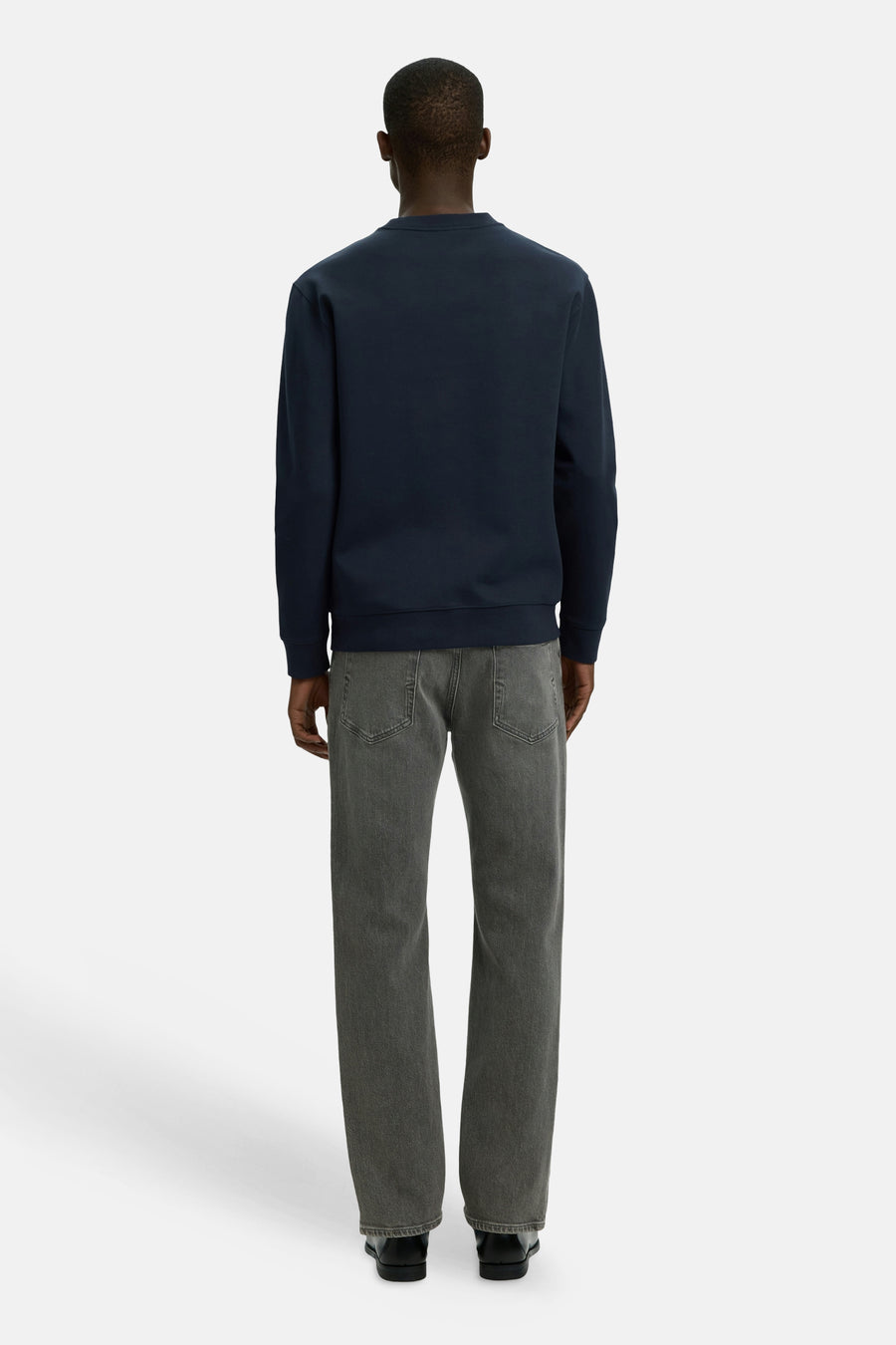 Sweat col O bleu - SELECTED