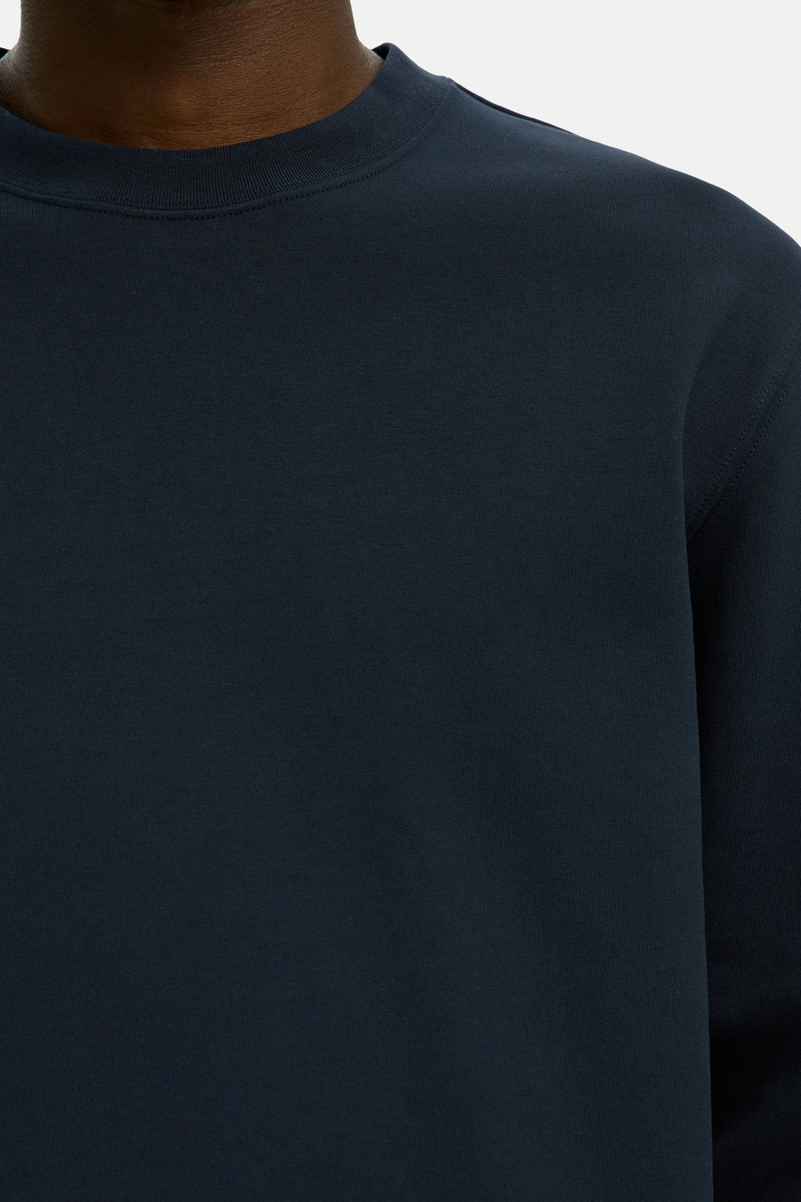 Sweat col O bleu - SELECTED