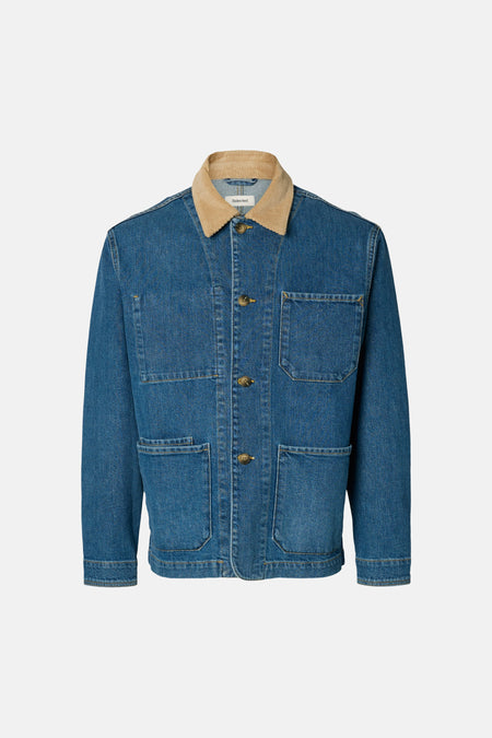 Veste en jean - Mid blue denim