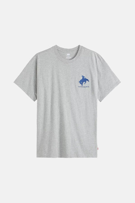 T-shirt met korte mouwen - grijs