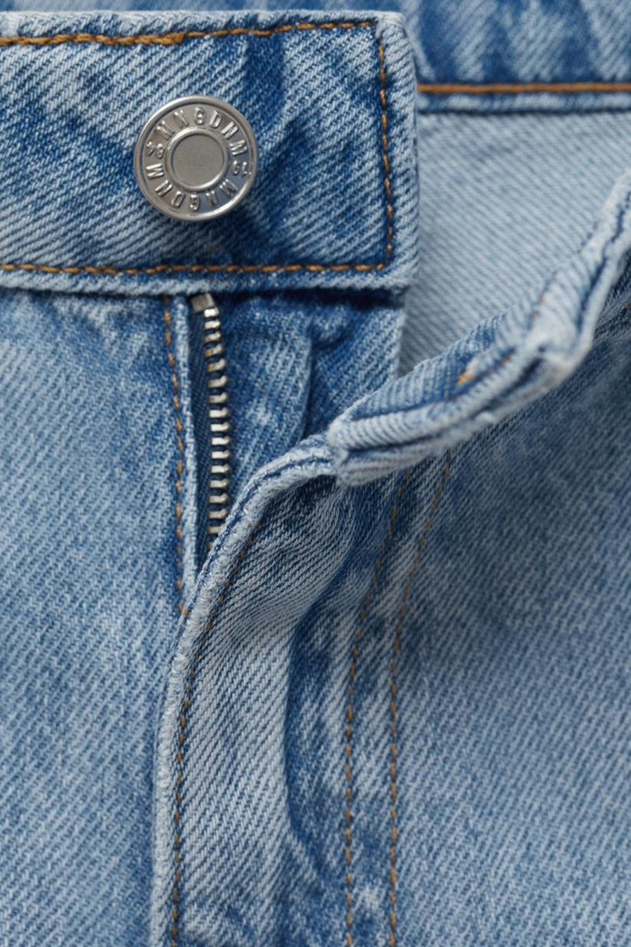 Jeans wide light blue denim - MANGO - MANGO