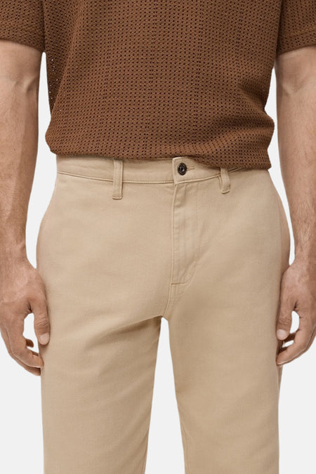 Pantalon coloré - beige
