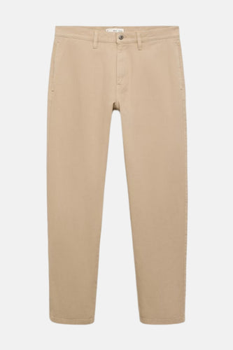 Pantalon coloré - beige - MANGO
