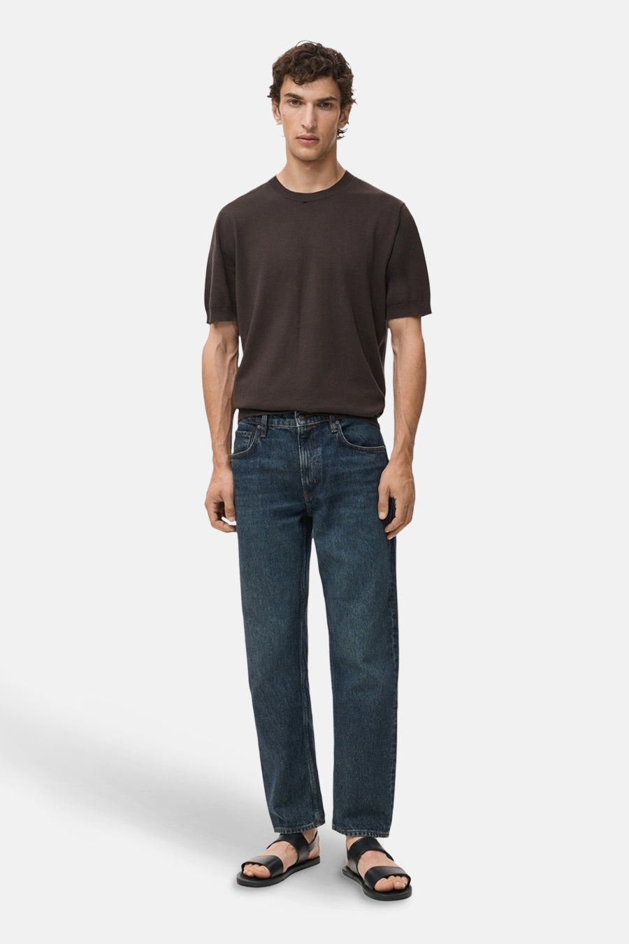 Jeans slim dark blue denim - MANGO - MANGO