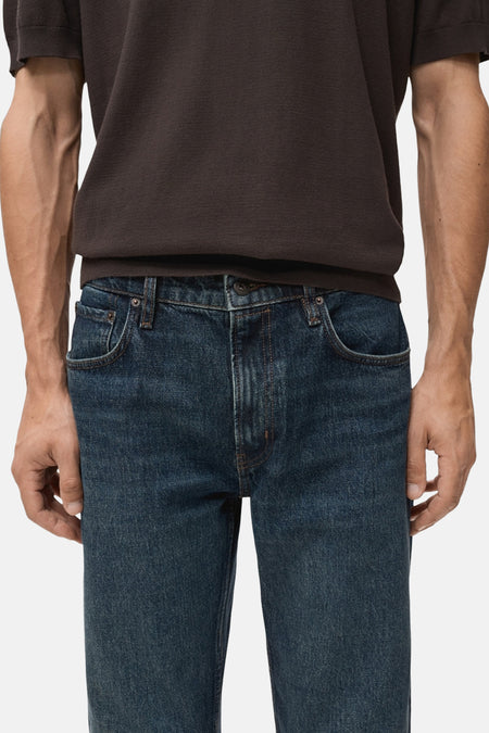 Jeans slim dark blue denim - MANGO
