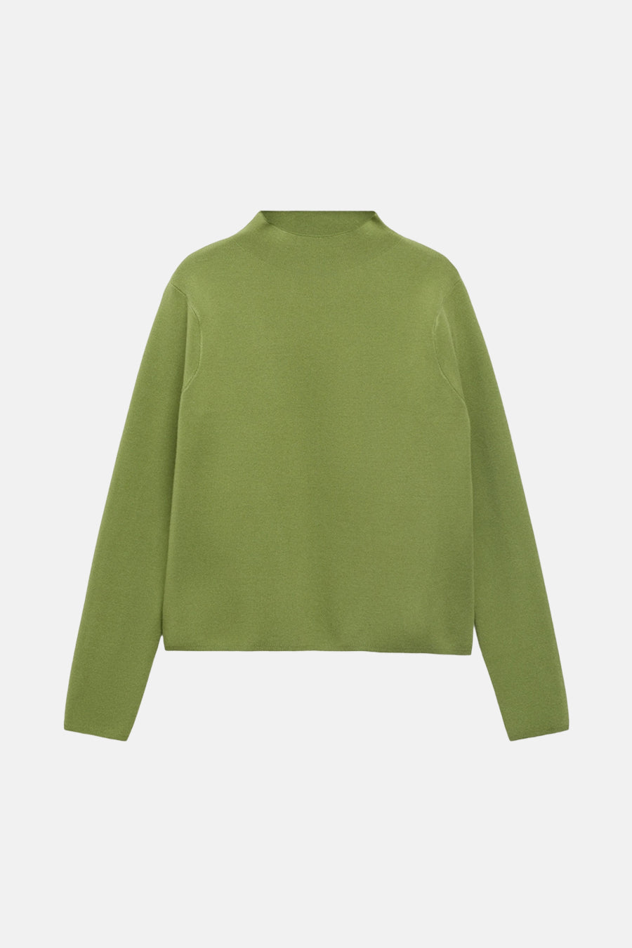 Pull à col rond - vert - MANGO