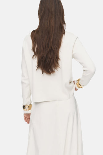 Pull met ronde hals - Wit - MANGO - 6