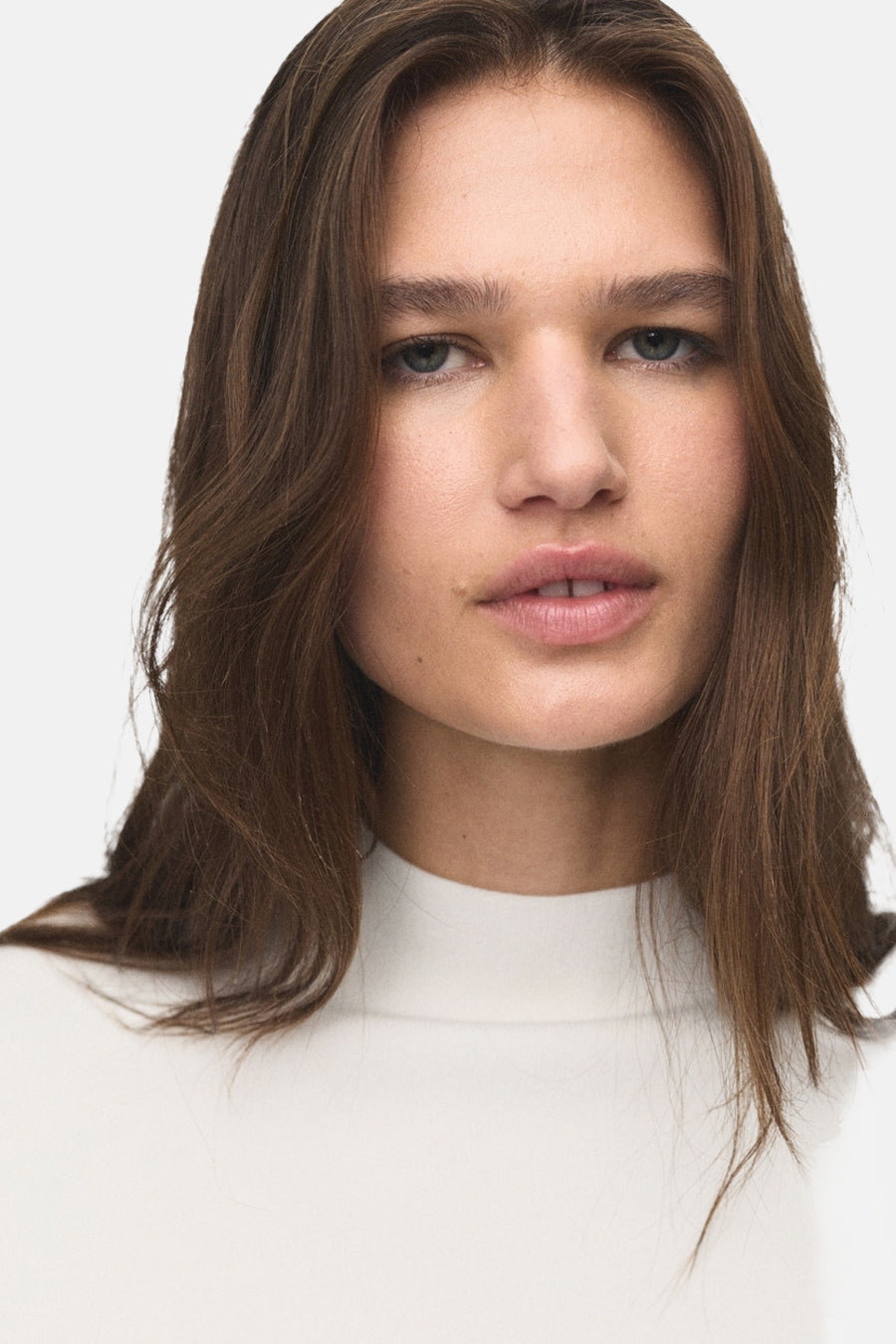 Pull met ronde hals - Wit - MANGO - 4