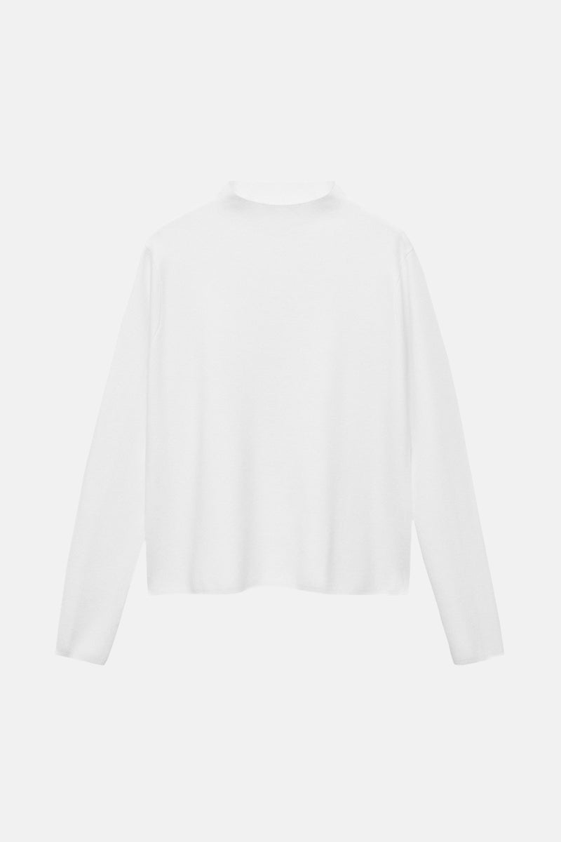 Pull col O Écru - MANGO