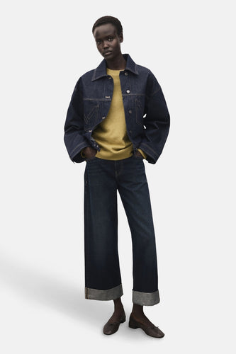 Pull met ronde hals - green - MANGO