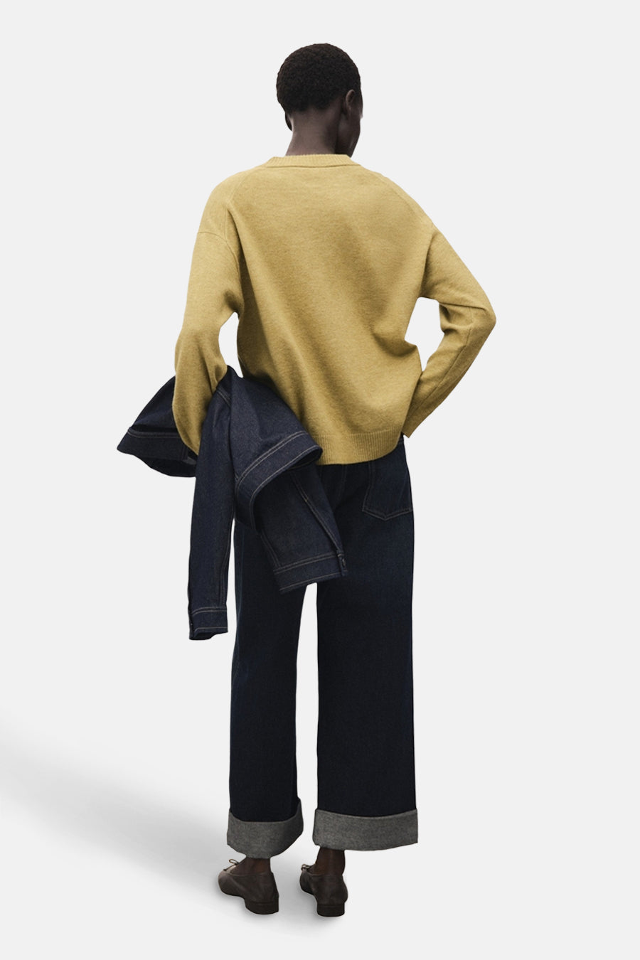 Pull met ronde hals - green - MANGO