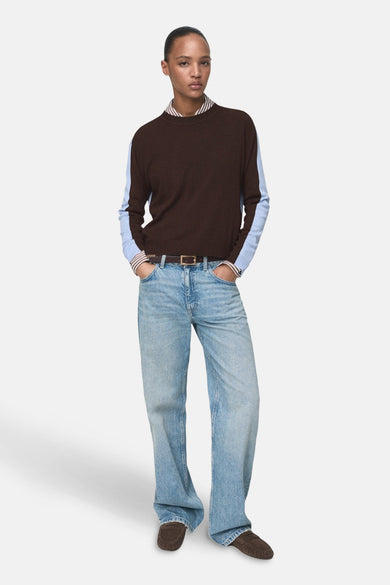 Pull à col rond - multicolore