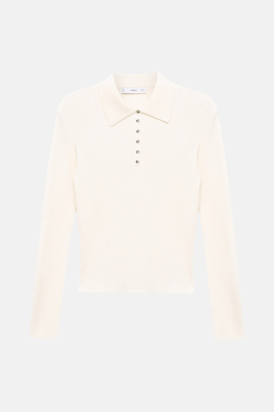 Pull met ronde hals - beige - MANGO - 6