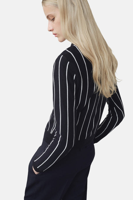 Pull met ronde hals - Blauw