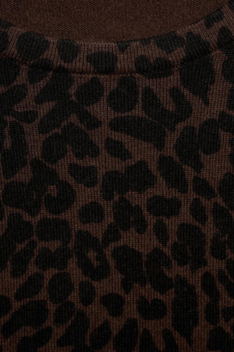 Pull met ronde hals - bruin - MANGO