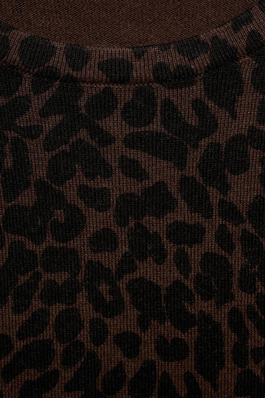 Pull met ronde hals - bruin - MANGO