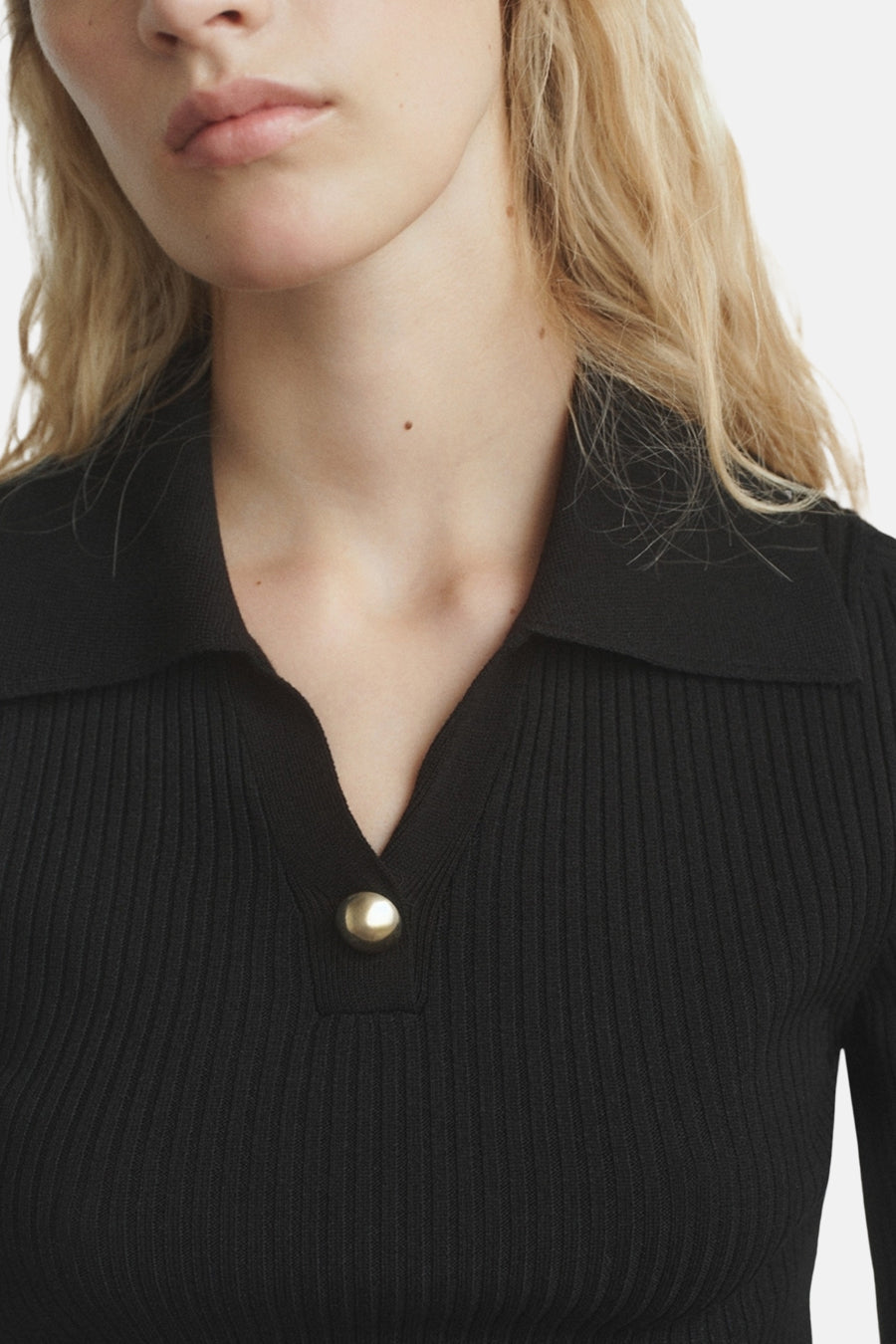 Pull met ronde hals - zwart - MANGO