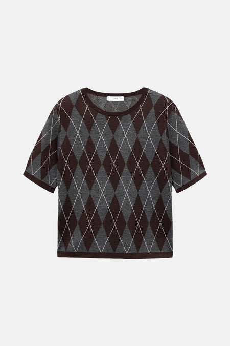 Pull met ronde hals - Multicolor