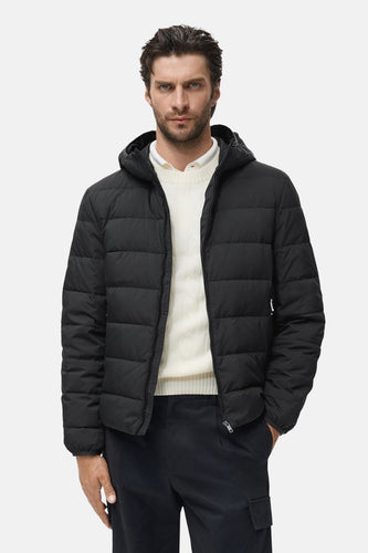 Korte jas - zwart - MANGO