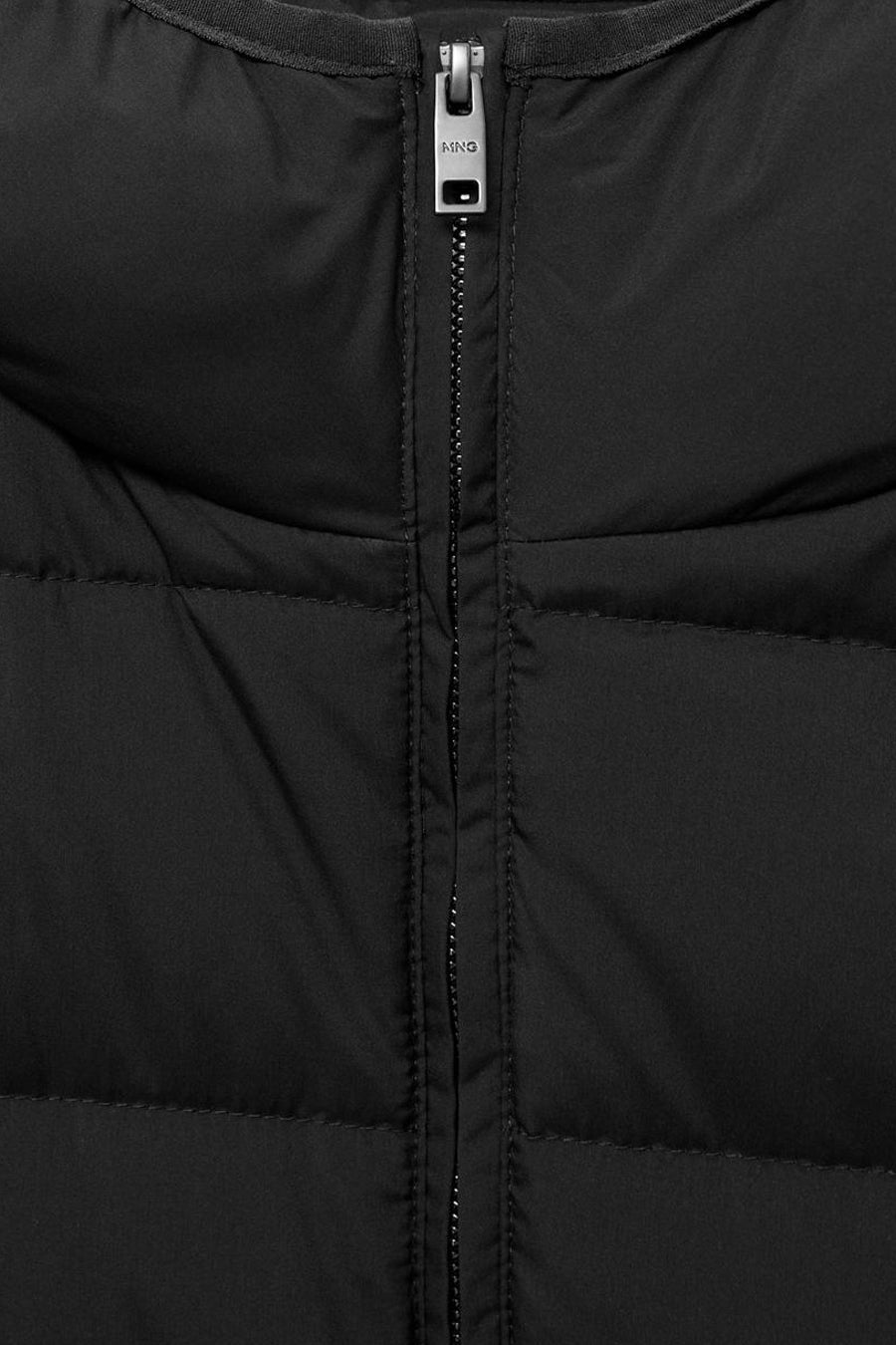 Korte jas - zwart - MANGO