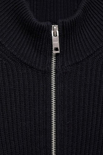 Pull met rolkraag - blauw - MANGO