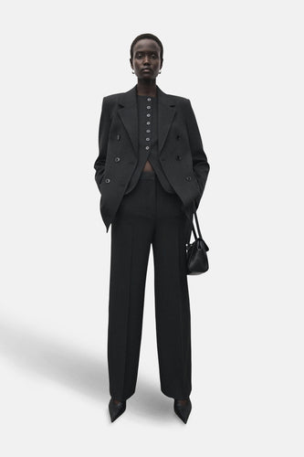 Kostuumbroek - grijs - MANGO