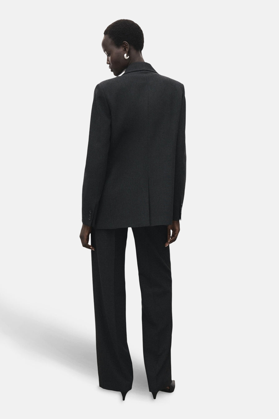 Kostuumbroek - grijs - MANGO