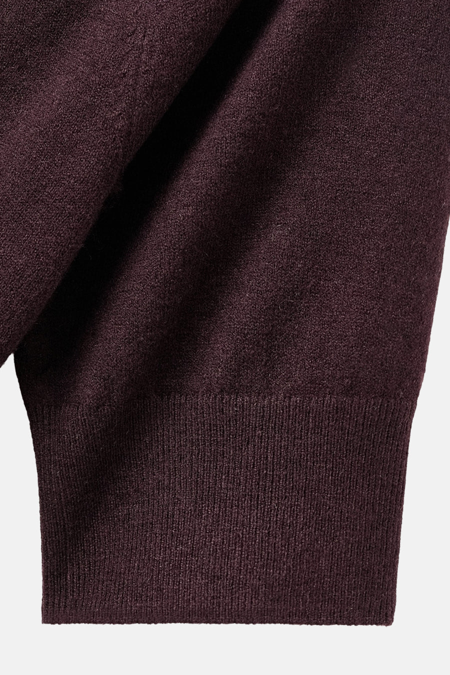 Pull met ronde hals - bordeaux - MANGO