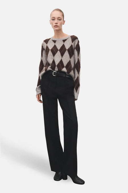 Pull met ronde hals - Multicolor