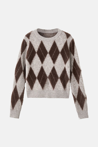 Pull met ronde hals - Multicolor - MANGO