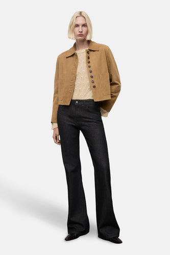 Pull à col rond - beige - MANGO