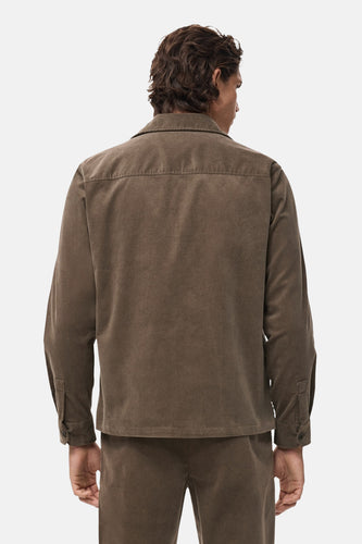 Chemise à manches longues - gris