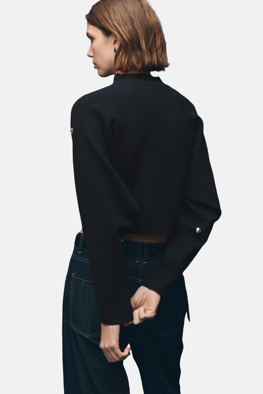 Trui met ronde hals zwart - MANGO - MANGO