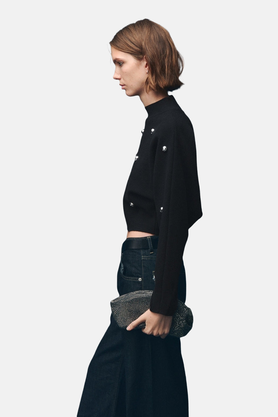 Trui met ronde hals zwart - MANGO - MANGO