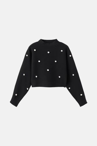 Trui met ronde hals zwart - MANGO - MANGO