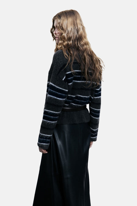 Pull à col rond - multicolore